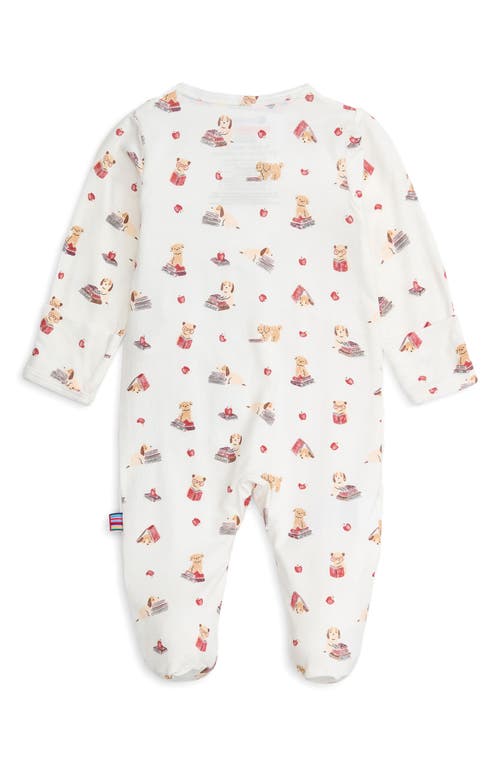 Magnetic Me Pup Fiction Magnetic Footie In White