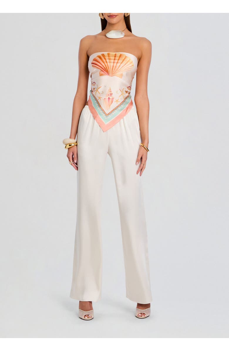 Retrofête Alivia Silk Top, Alternate, color, 