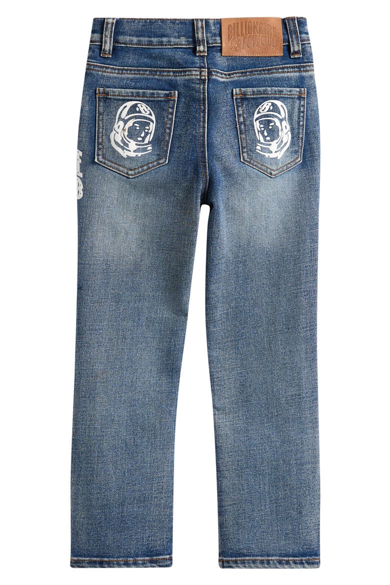 Kids' Storm Graphic Straight Leg Jeans, Alternate, color, URSA