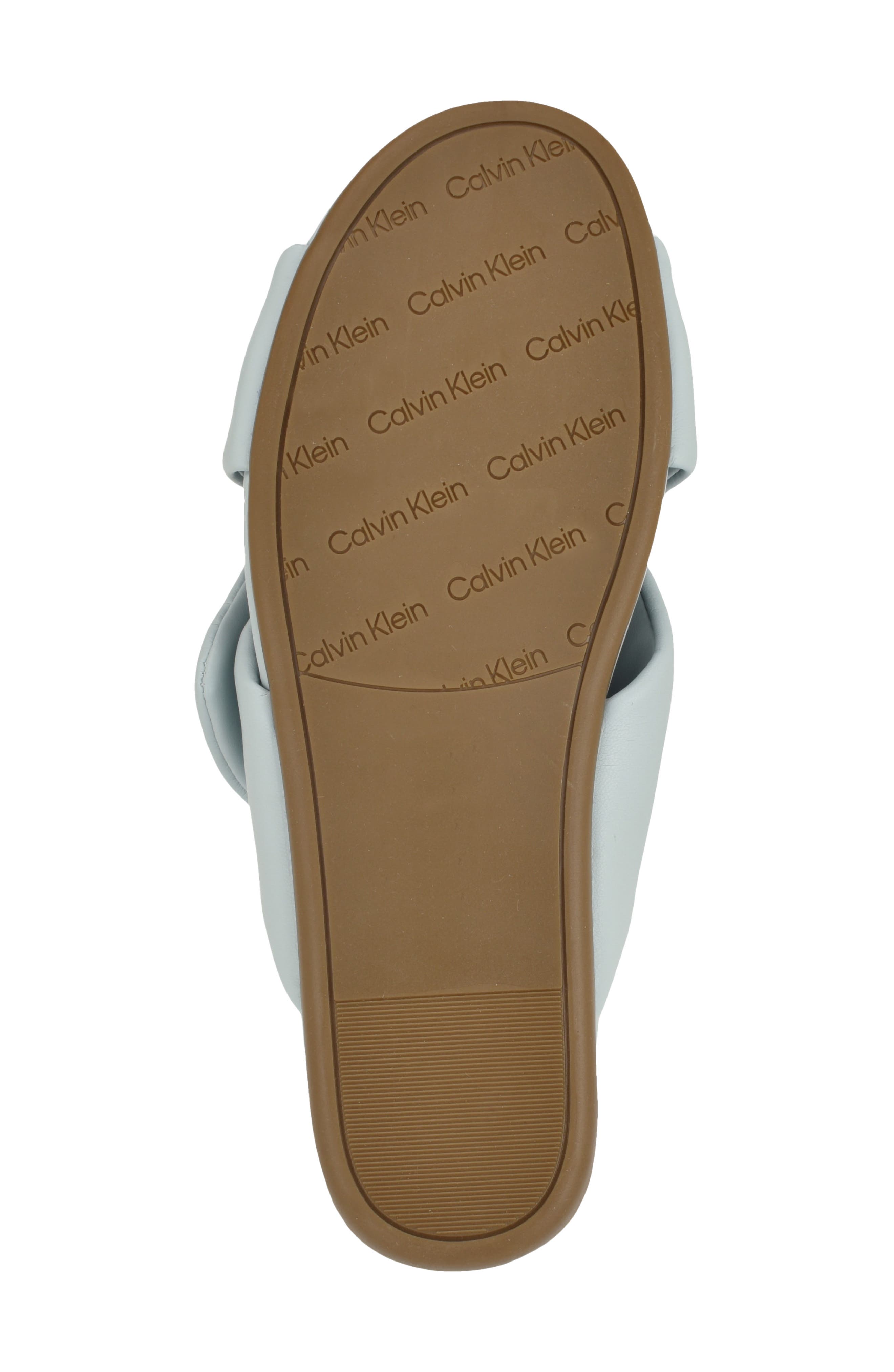 Calvin Klein Renley Slide Sandal, Alternate, color, Light Blue