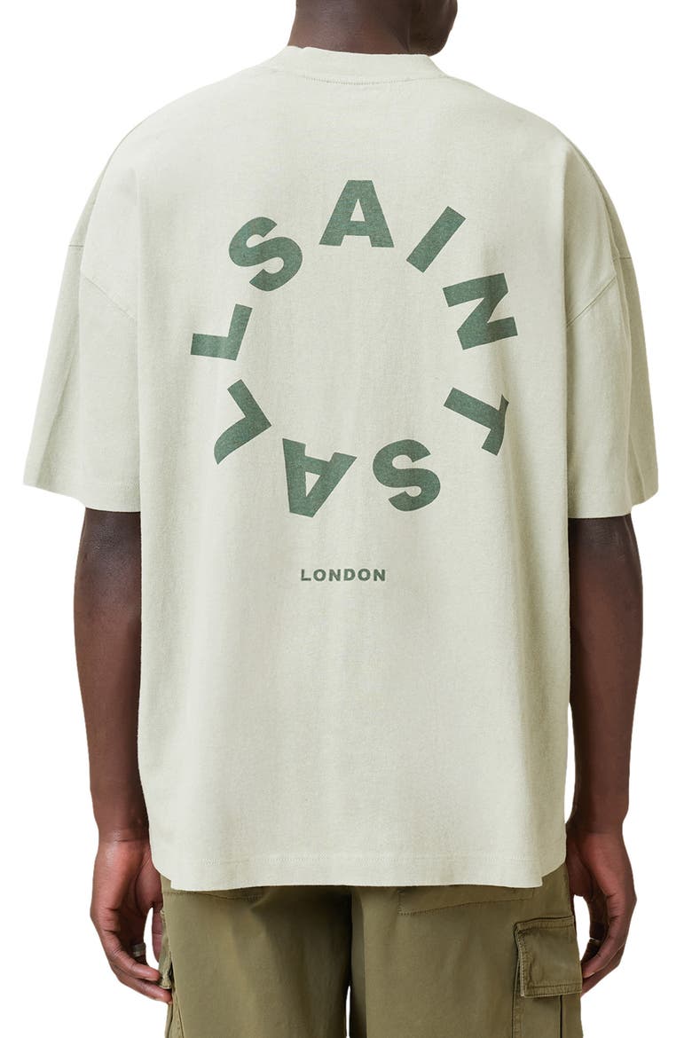 Tierra Short Sleeve Logo Graphic T-Shirt, Alternate, color, SLATE GREEN