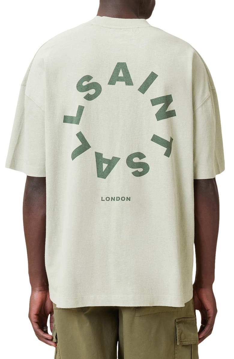 AllSaints Tierra Short Sleeve Logo Graphic T-Shirt, Alternate, color, 