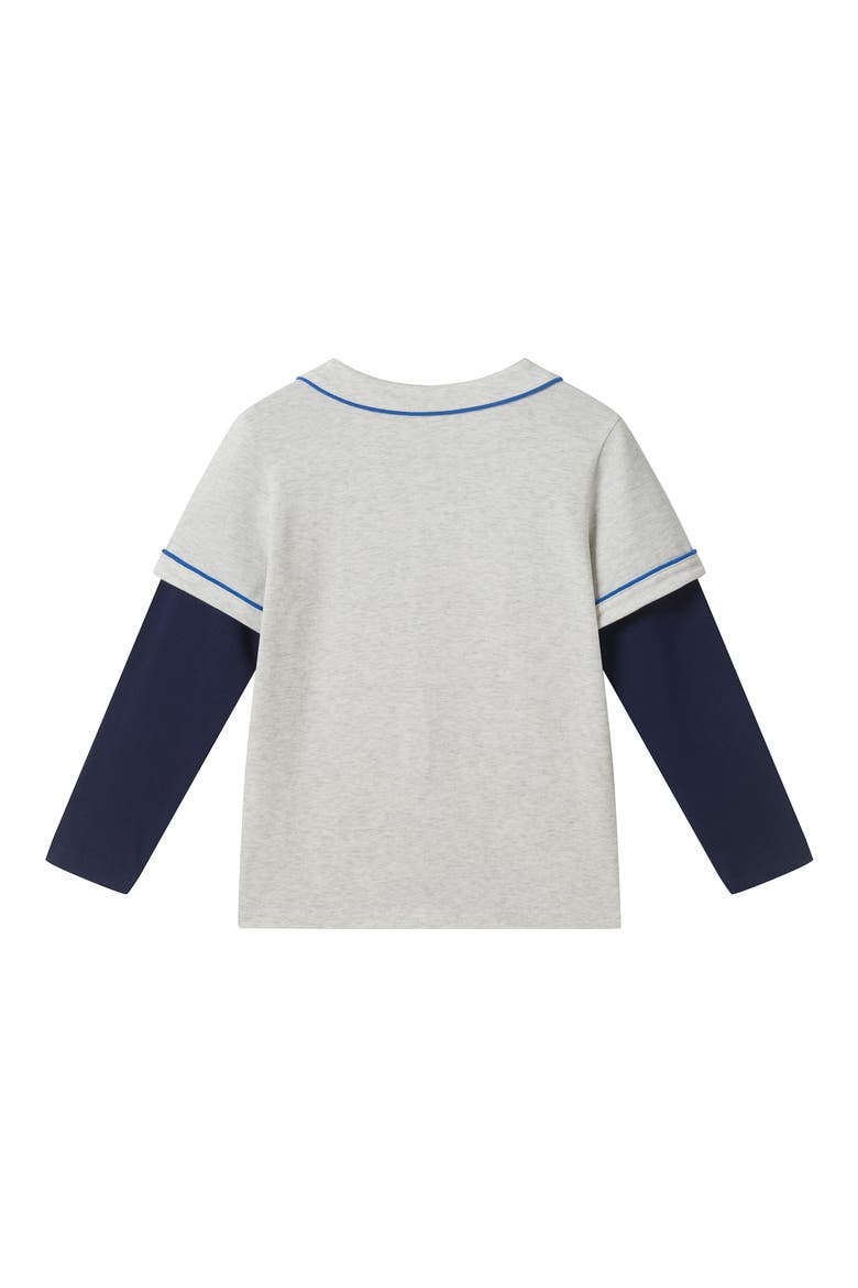Kids' Game On Baseball Jersey, Alternate, color, BGA-BEIGE BASEBALL