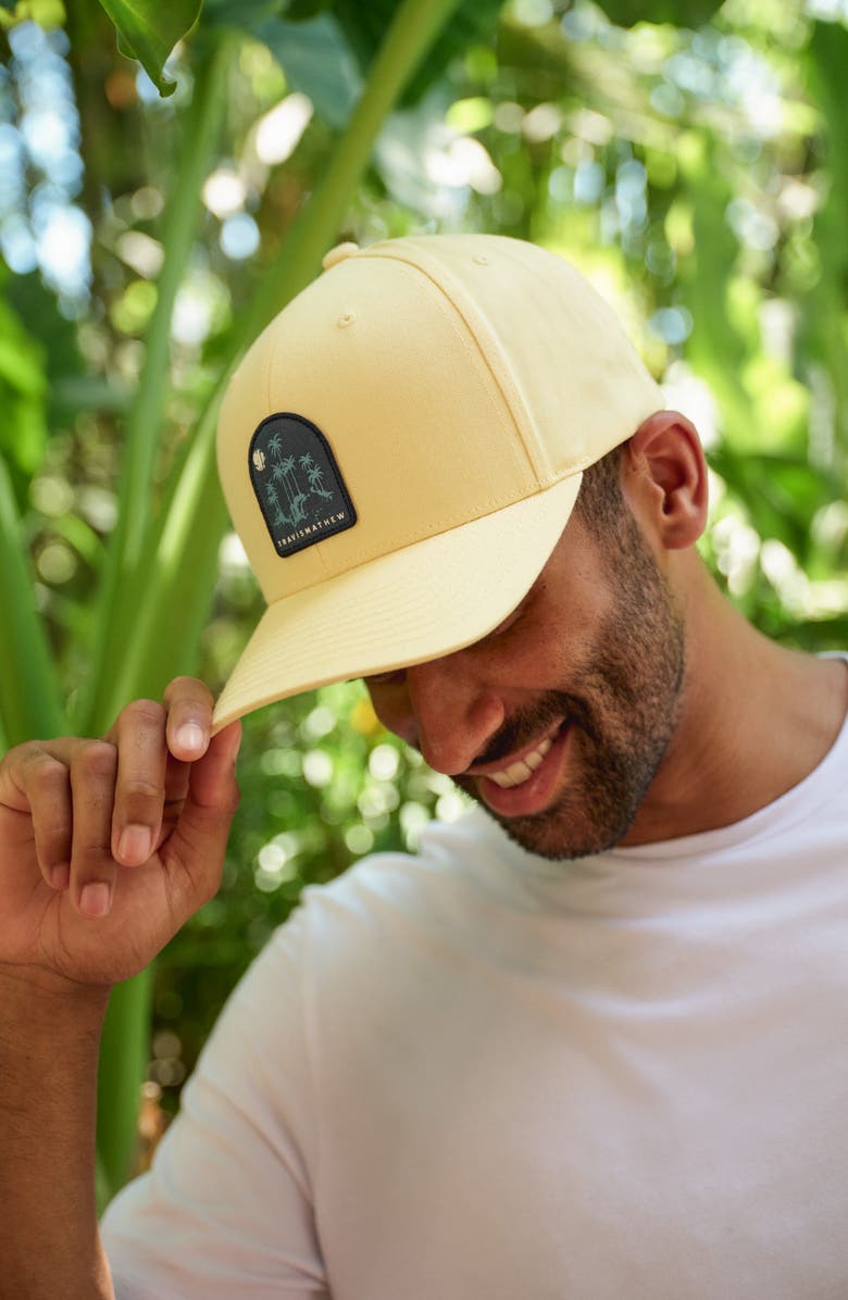 TravisMathew Endless Horizons Baseball Cap, Alternate, color, French Vanilla