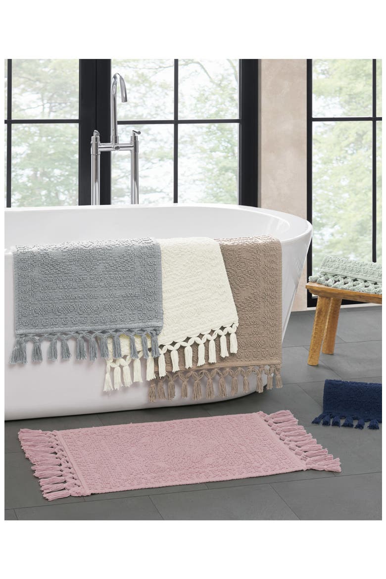 Nellore Fringe Bath Rug, Alternate, color, IVORY