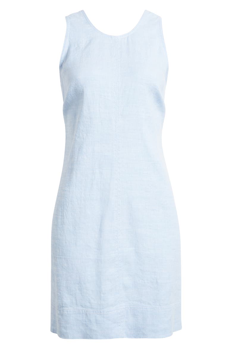 Palma A Dora Sleeveless Sheath Dress, Alternate, color, LIGHT SKY
