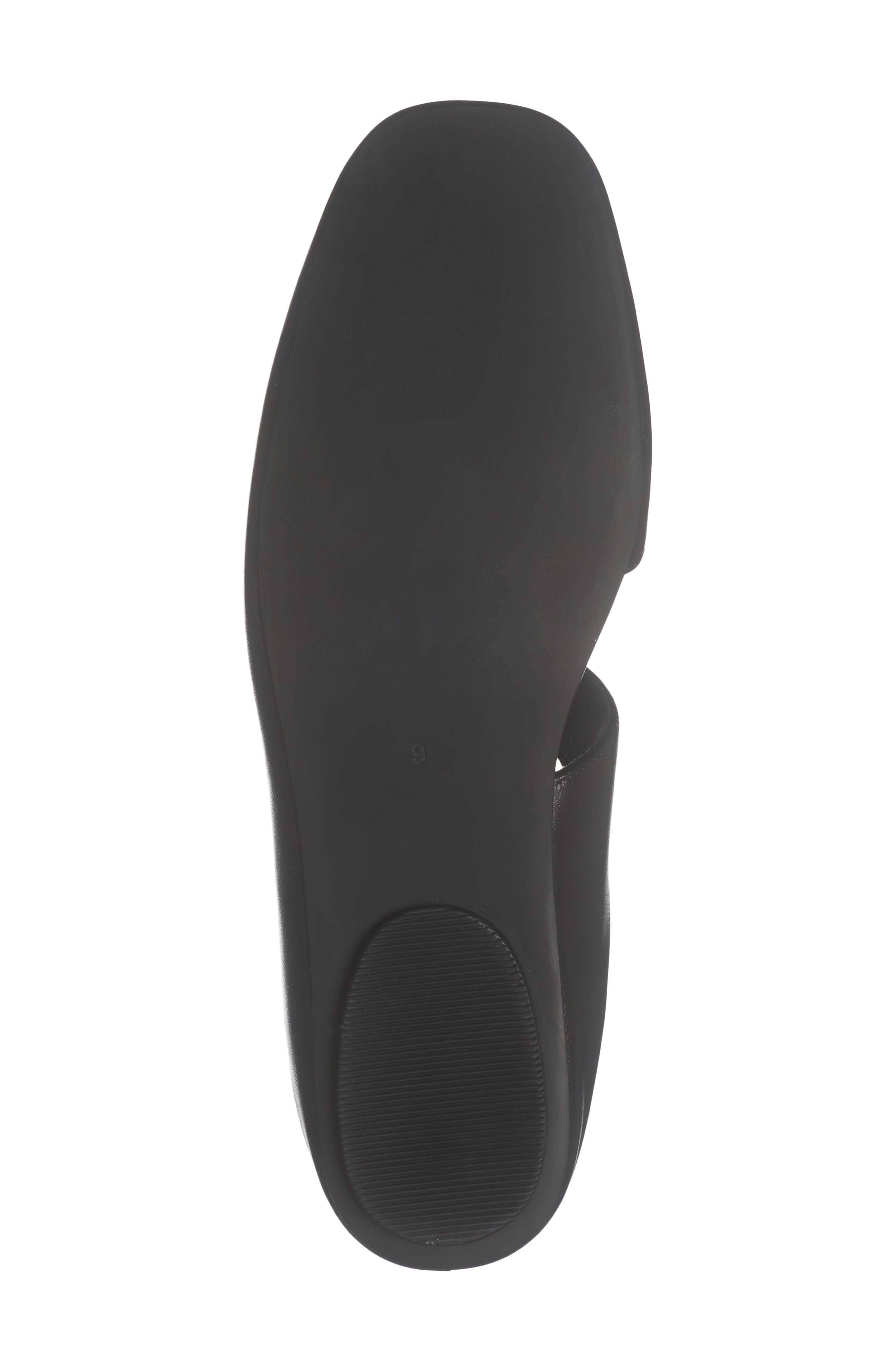 Jeffrey Campbell Siesta Leather Mule, Alternate, color, Black