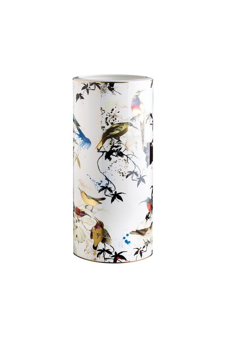 Home Luxury Vase, Alternate, color, Garden's Birds