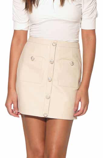 Walter Baker Libby Leather Skirt