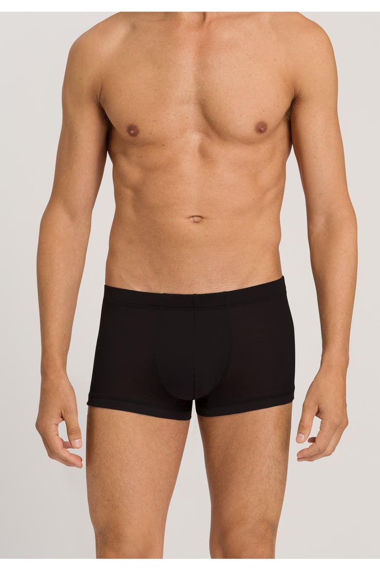 Cotton Sporty Cotton Knit Boxer Brief, Alternate, color, Black