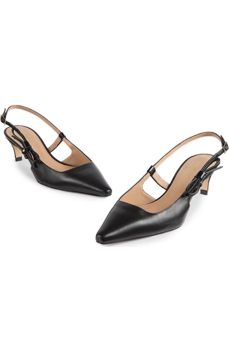 LK Bennett Marilyn Slingback Pump, Alternate, color, Black-Black