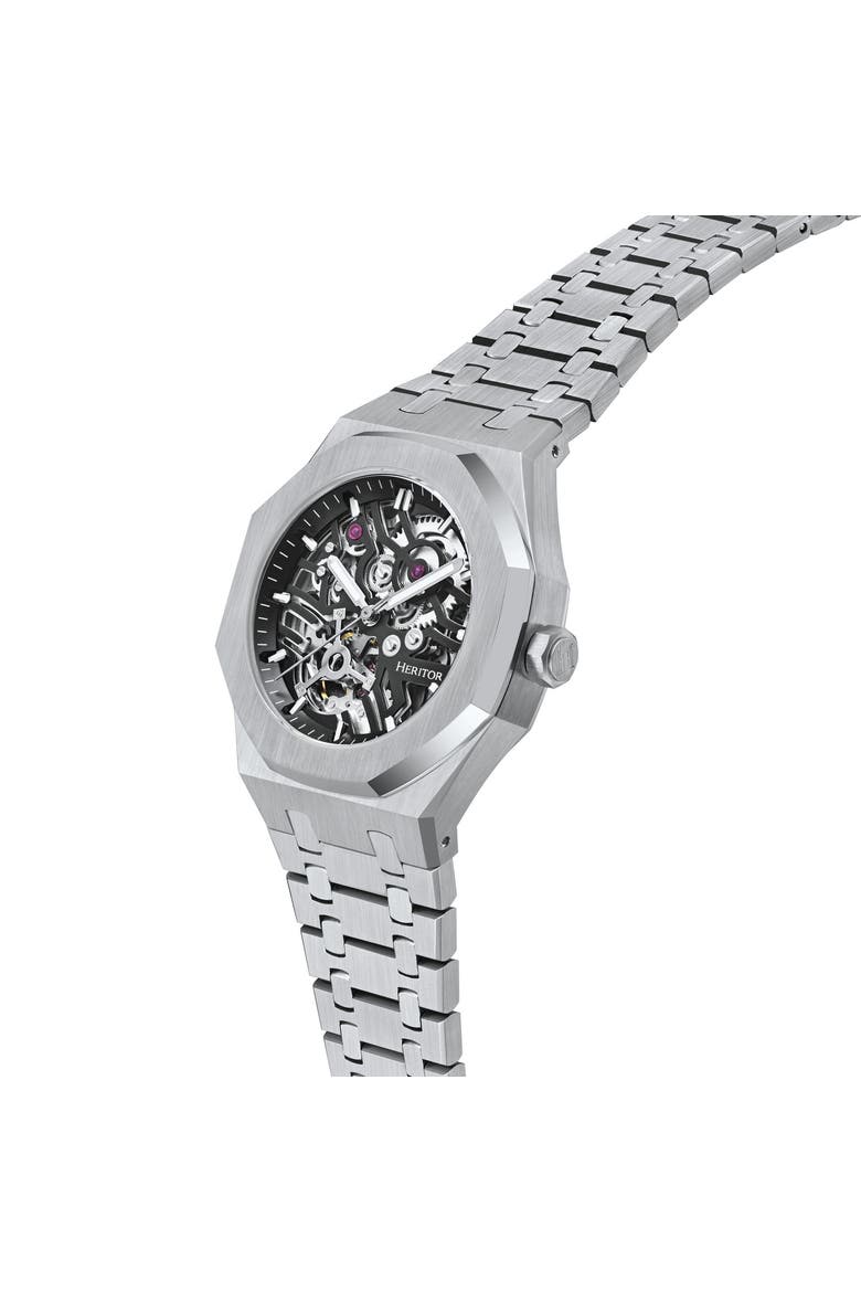 Augustine Japan Automatic Luxury Watch, Alternate, color, Black