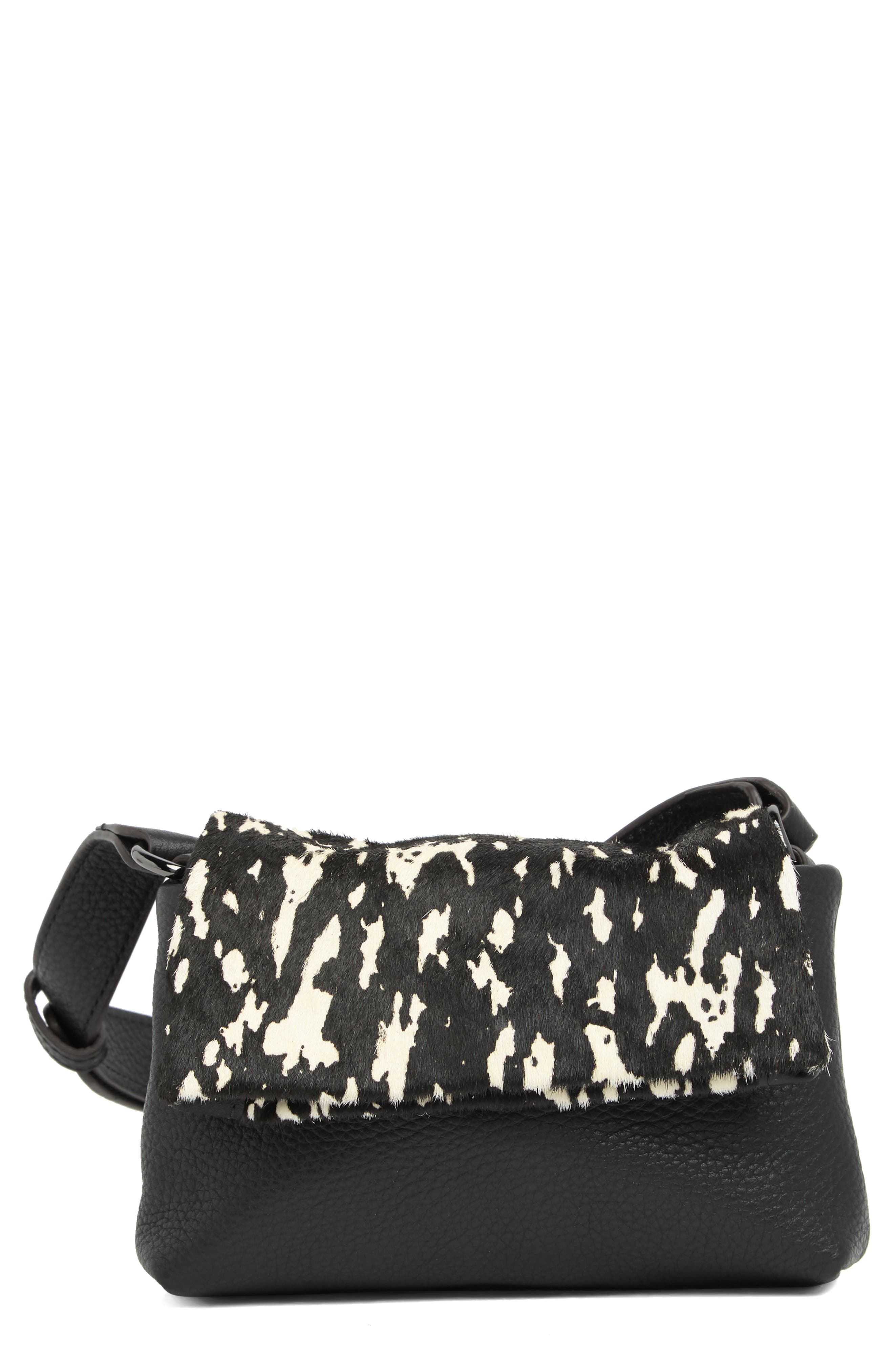 AIMEE Novelty Preston Leather Mini Crossbody Bag, Main, color, 