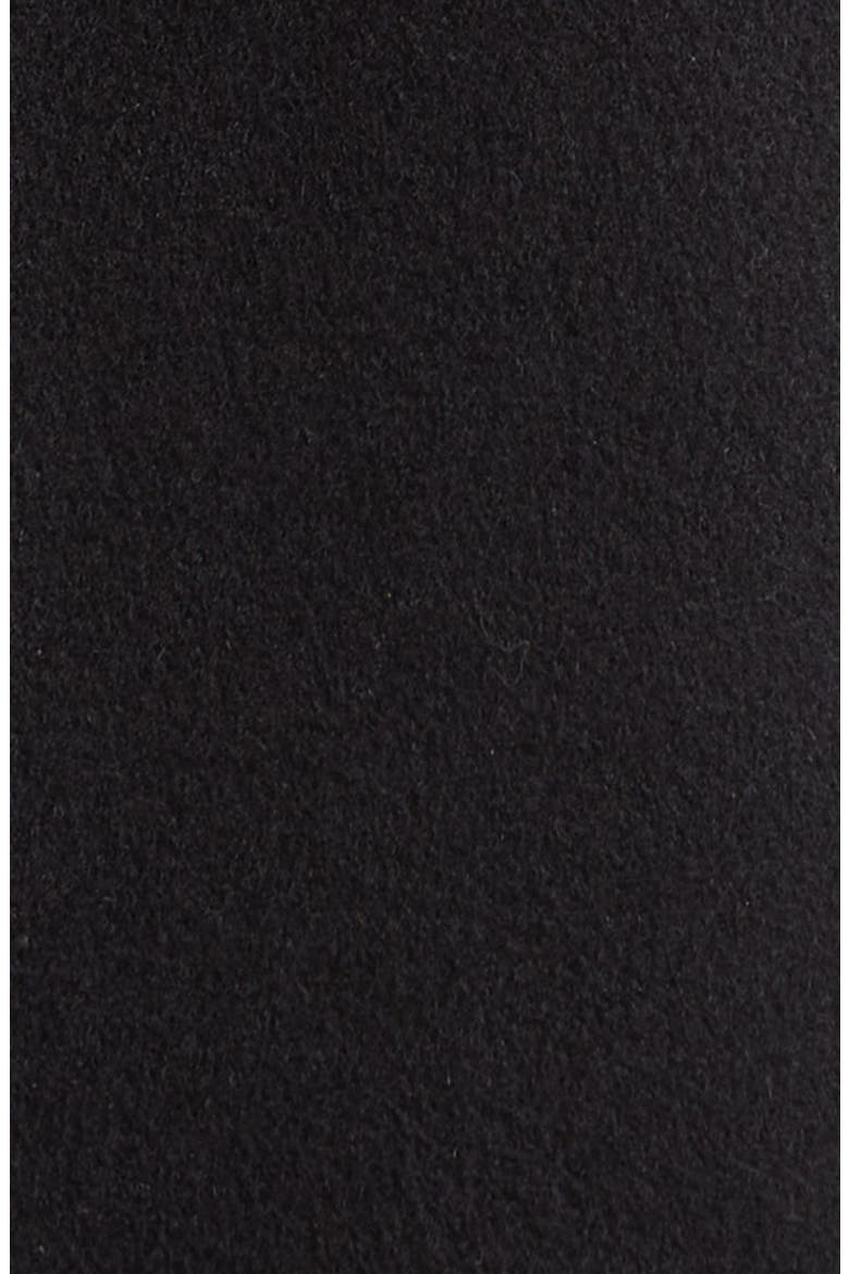 Capi Double Face Virgin Wool Coat, Alternate, color, BLACK