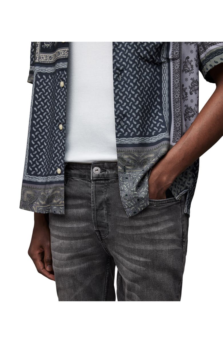 AllSaints Cigarette Jeans, Alternate, color, 