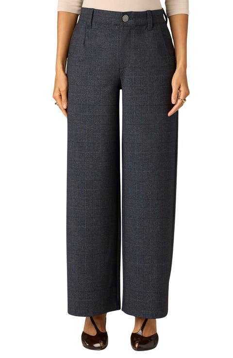 Whitney Skyrise Flat Front Wide Leg Pants