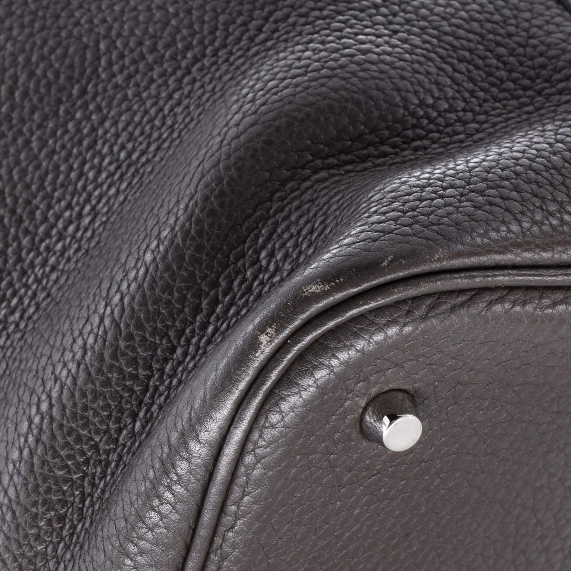 Pre-Owned Hermes Picotin Lock Bag Clemence GM, Alternate, color, Vert De Gris