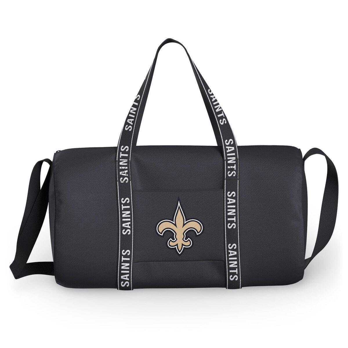 WEAR by Erin Andrews New Orleans Saints Gym Duffle Bag, Main, color, 