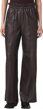 AllSaints Fran Leather Trousers