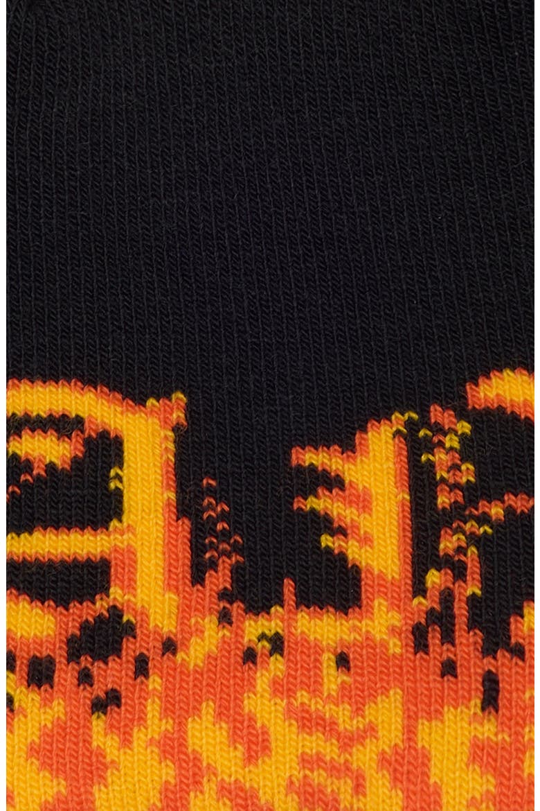 Kids' Hovley Beanie, Alternate, color, BLACK/FLAME