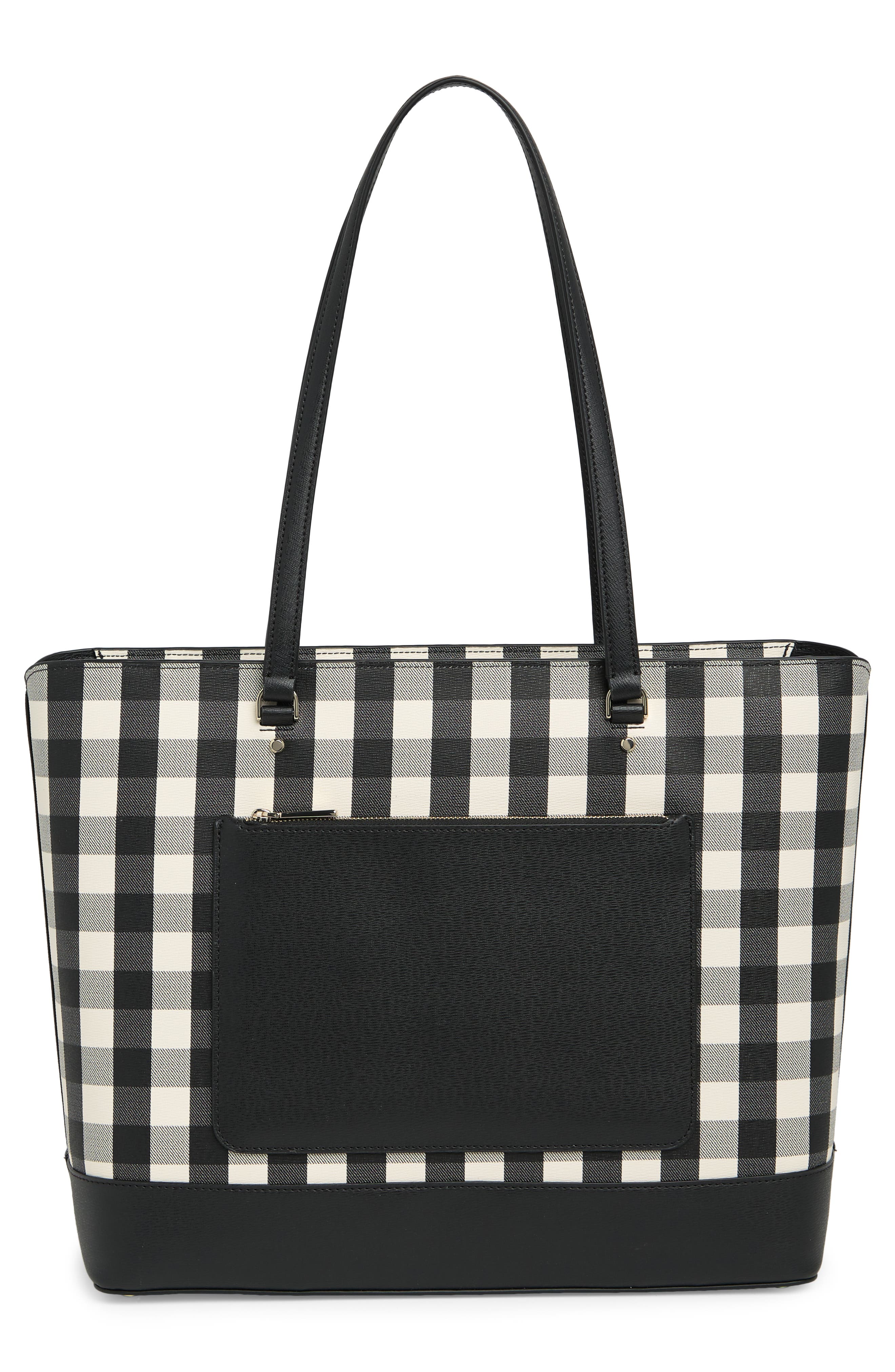 Kate Spade New York gingham perfect tote, Alternate, color, 