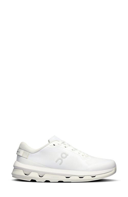 On Womens White White F Cloudze Woven Low-top Trainers In White