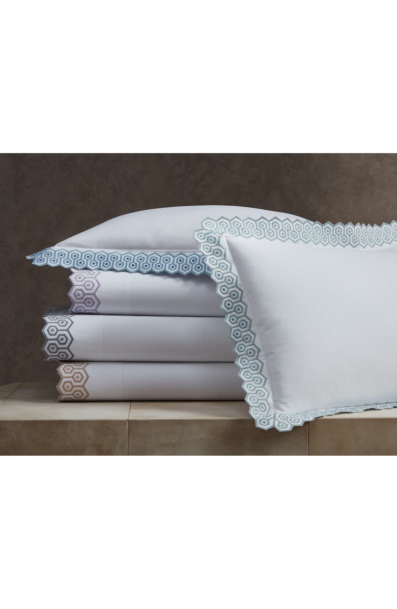 Matouk Felix Sham, Alternate, color, Silver