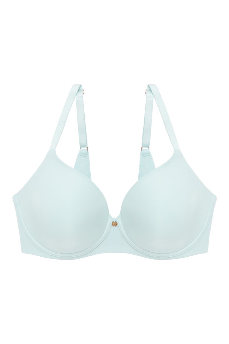 Cloud Comfort Full Fit Back Smoothing T-Shirt Bra, Alternate, color, CLD GREEN