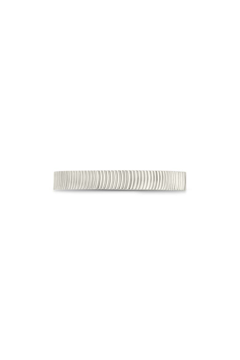 Herringbone Ribbed Ring, Alternate, color, SILVER
