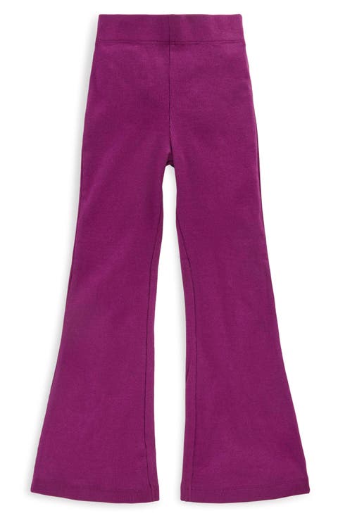 Kids' Rib Knit Flare Leggings (Toddler, Little Kid & Big Kid)