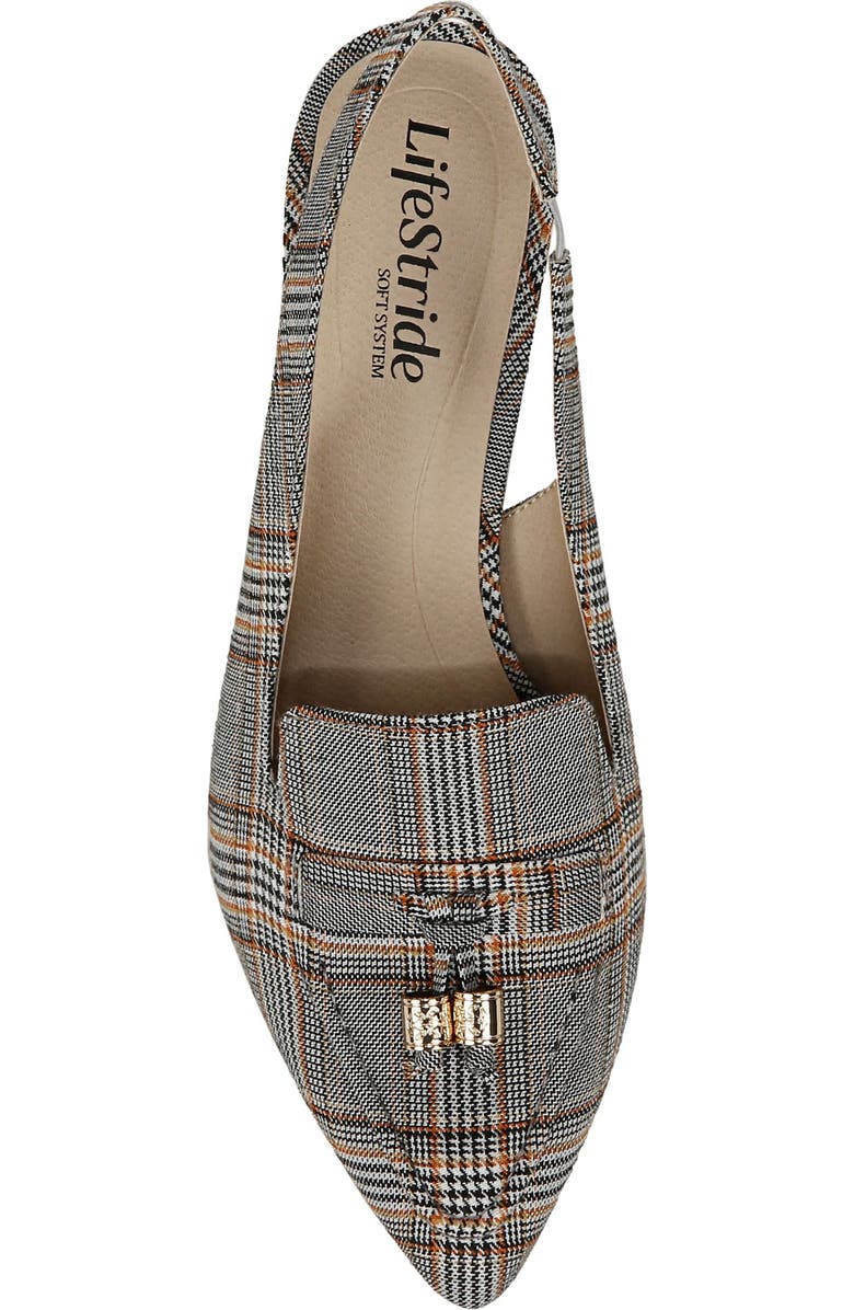 LifeStride Audrey Slingback Tassel Loafer Pump, Alternate, color,