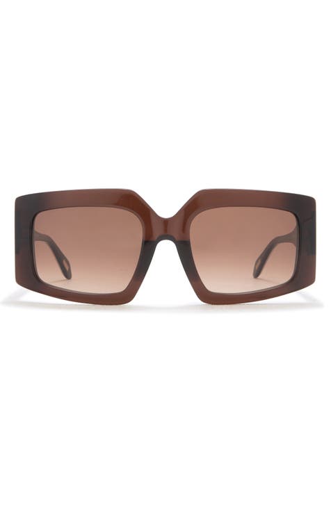 54mm Square Sunglasses