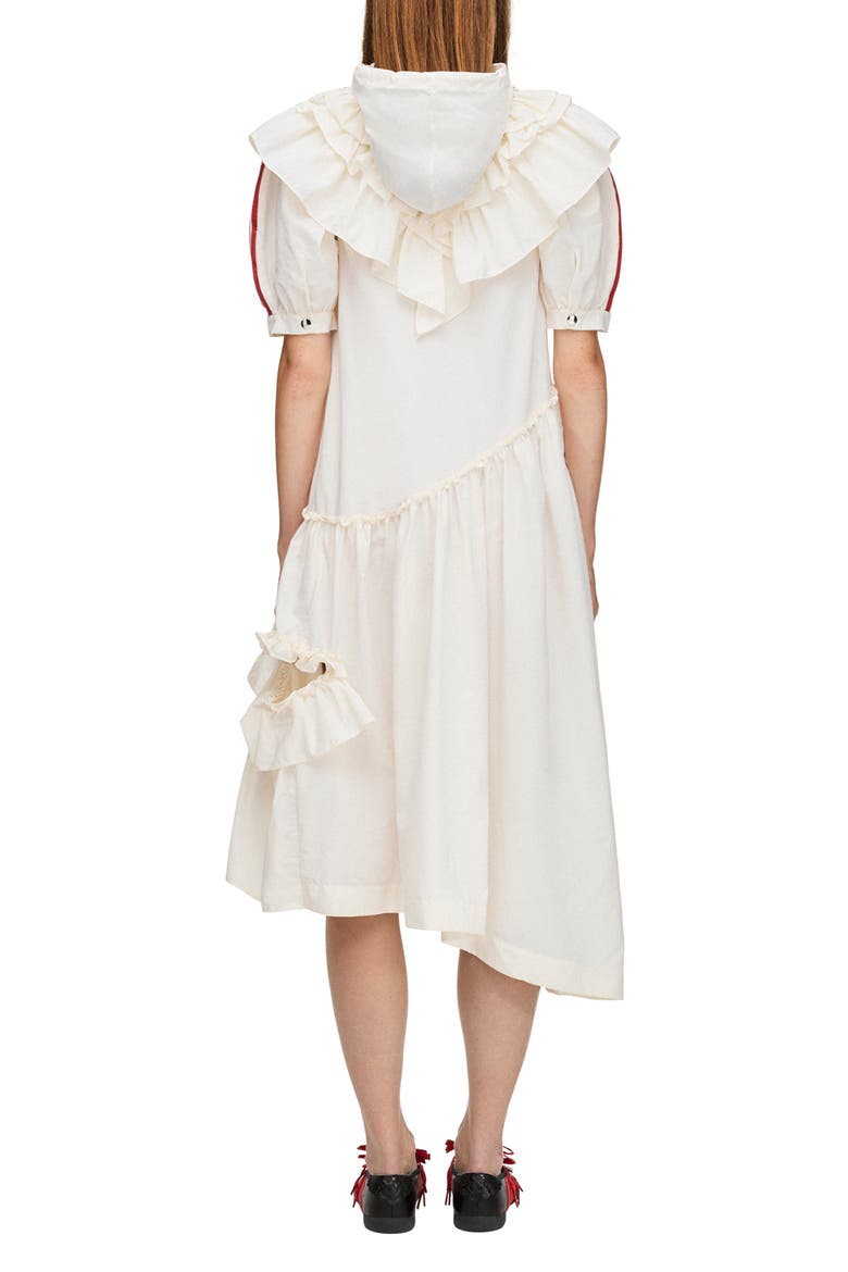 x Simone Rocha Frill Dress, Alternate, color, CHALK WHITE