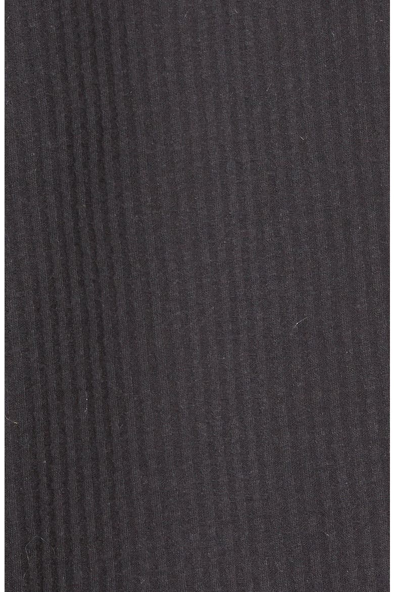 V-Neck Thermal Swing Top, Alternate, color, BLACK