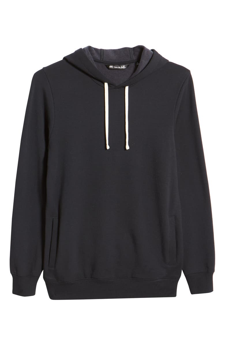 TravisMathew Cloud Hoodie, Alternate, color, Black