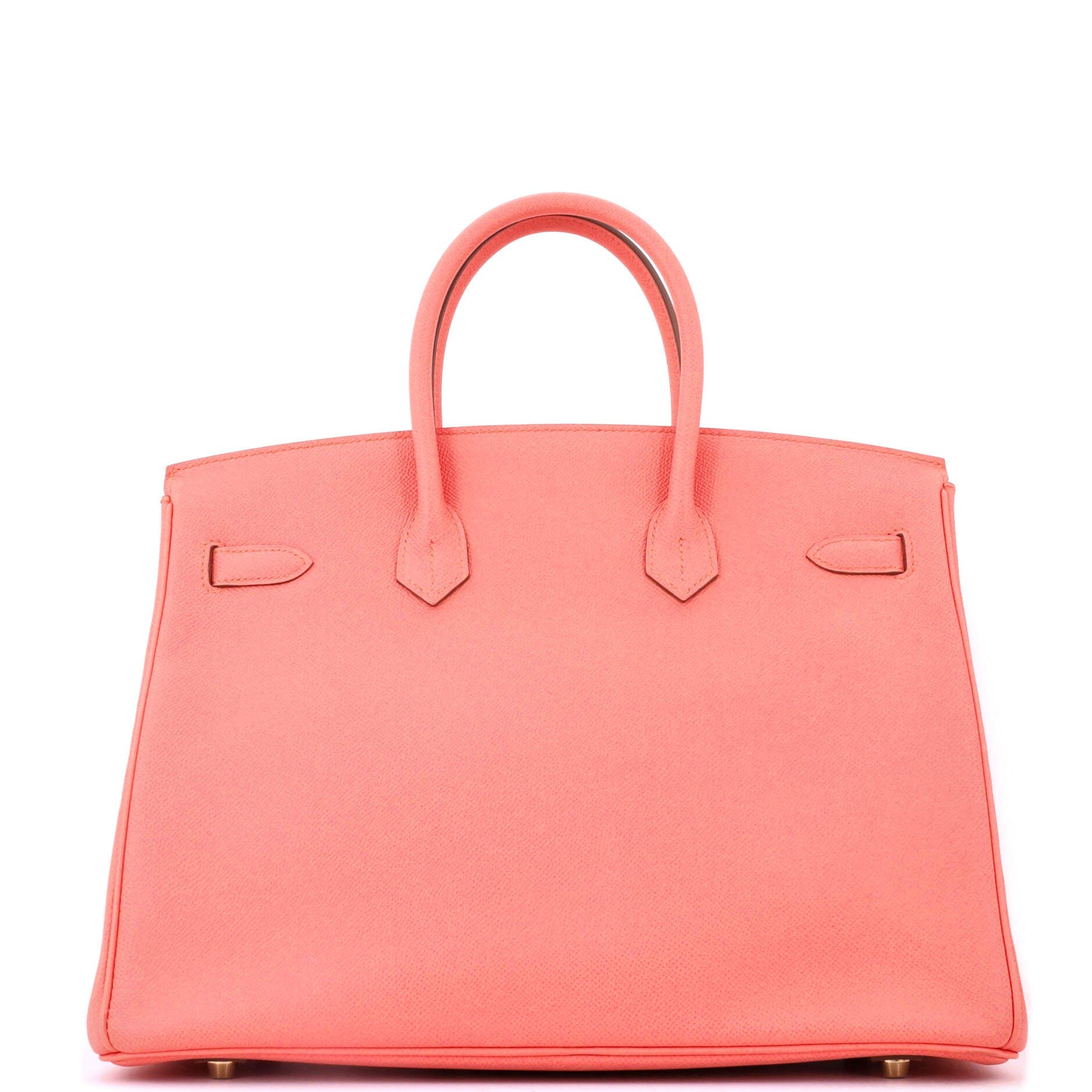 Birkin Handbag Pink Epsom with Gold Hardware 35, Alternate, color, Red