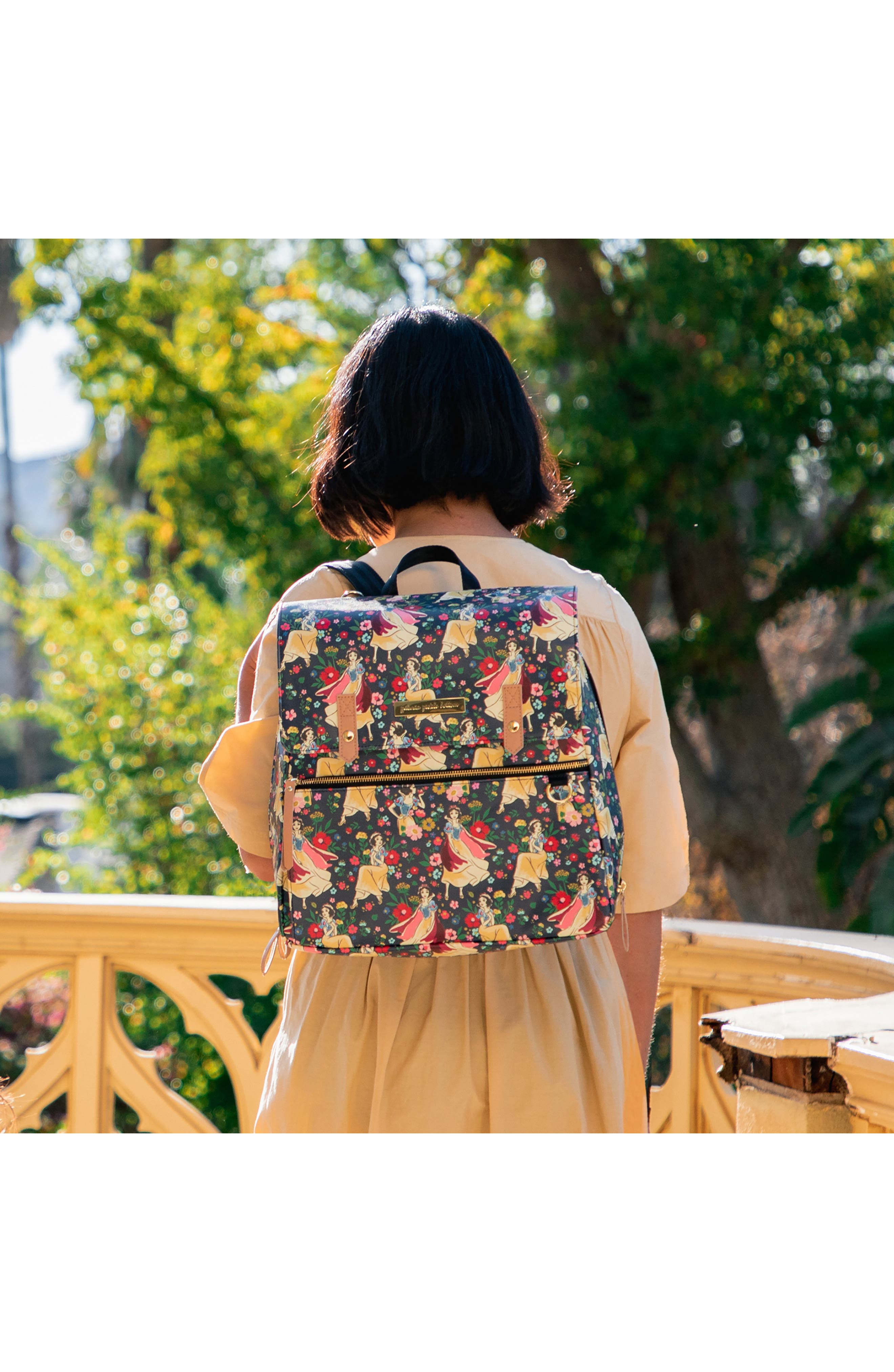 Petunia Pickle Bottom x Disney<sup>®</sup> Snow White Meta Diaper Backpack, Alternate, color, 