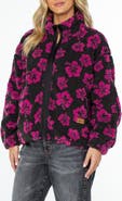 Roxy Wurlie Floral High Pile Fleece Jacket