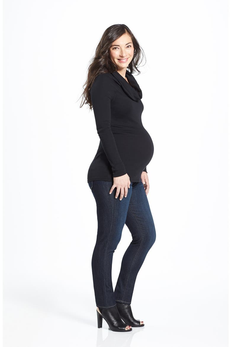Denim 'Skyline' Maternity Skinny Jeans, Alternate, color, CARSON
