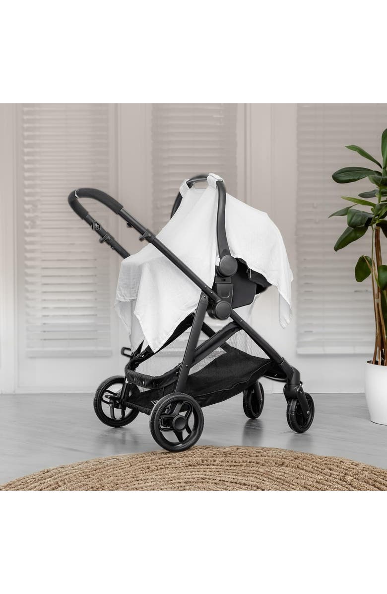 Comfy Cubs Baby Car Seat Cover, Alternate, color, White