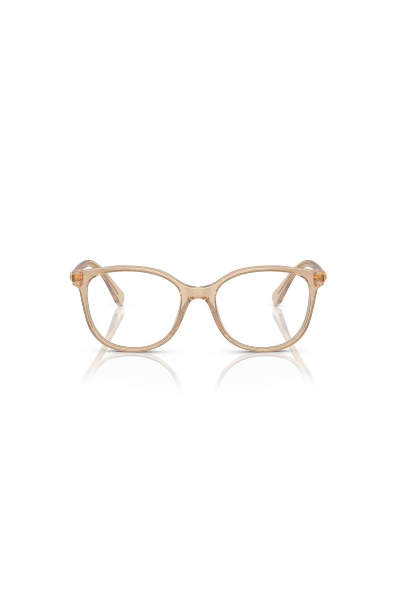53mm Square optical glasses, Alternate, color, Brown