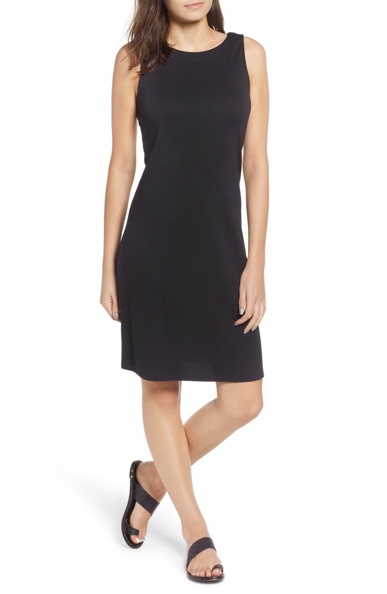 Tommy Bahama Drapey Ponte Sheath Dress, Main, color, 