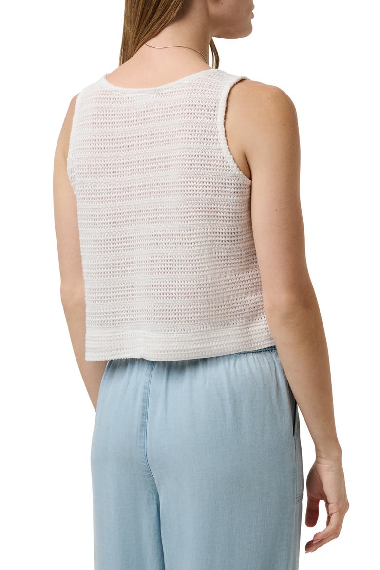 Beach Club Knit Tank, Alternate, color, SUMMER WHITE