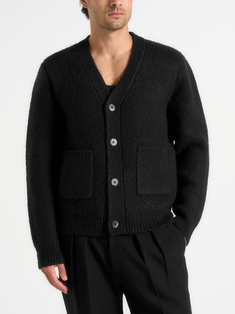 Wool Knit Cardigan