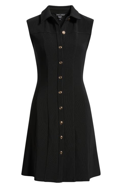 Sleeveless Shirtdress