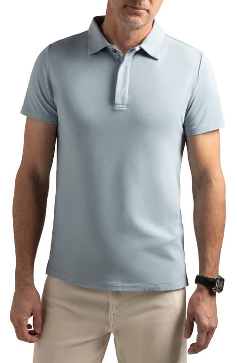 Biscayne Slim Fit Cotton Blend Piqué Golf Polo