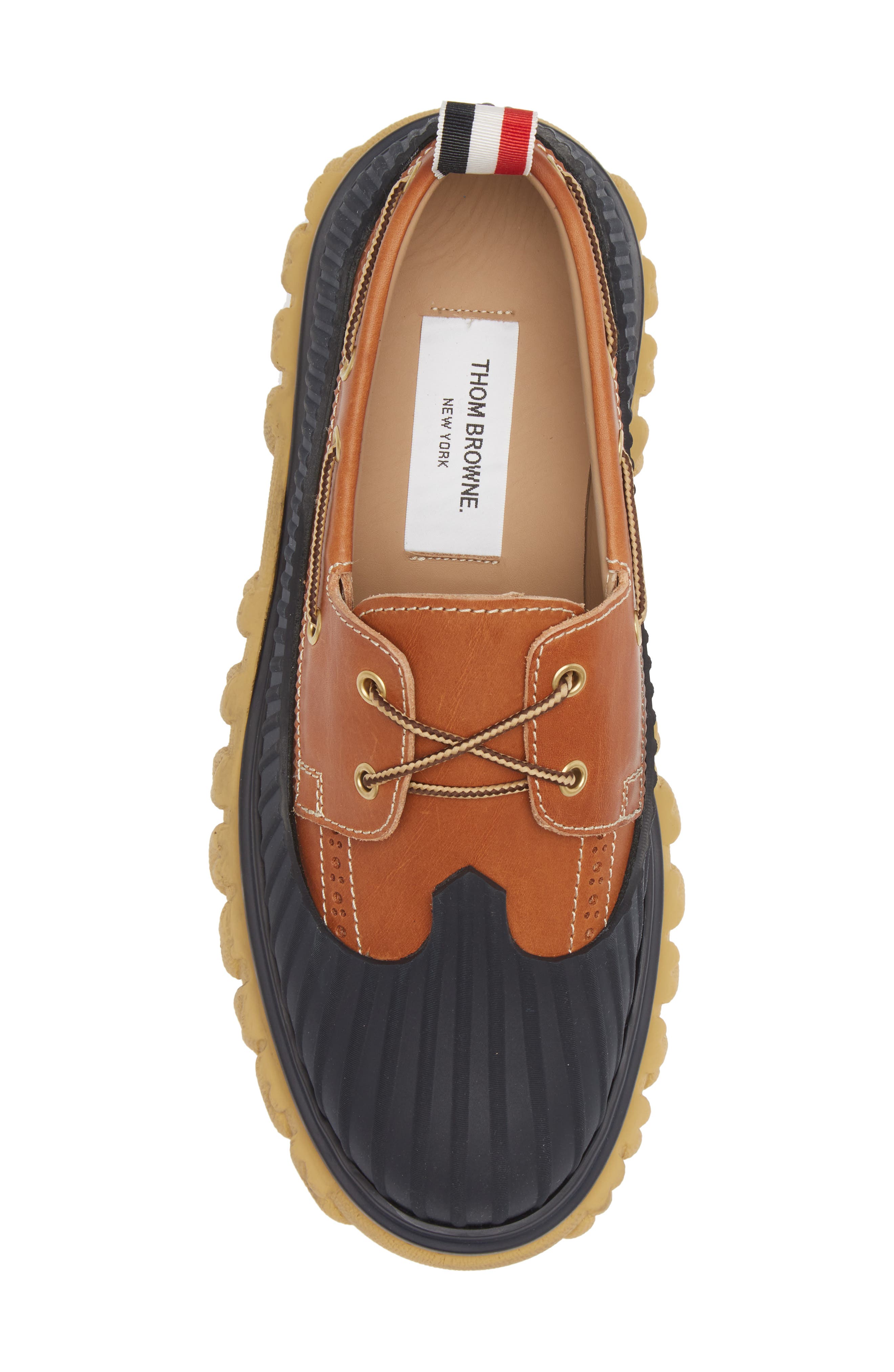 Thom Browne Duck Boat Shoe, Alternate, color, 