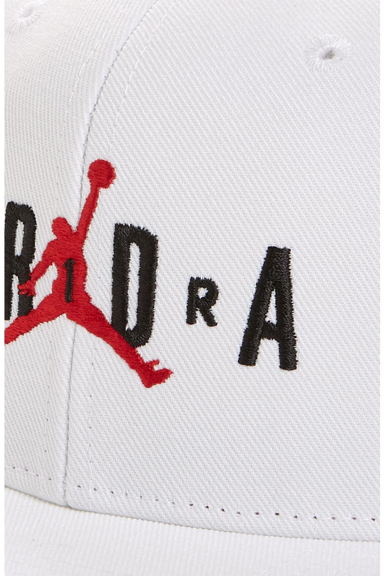 Jumpman Air Baseball Cap, Alternate, color, WHITE