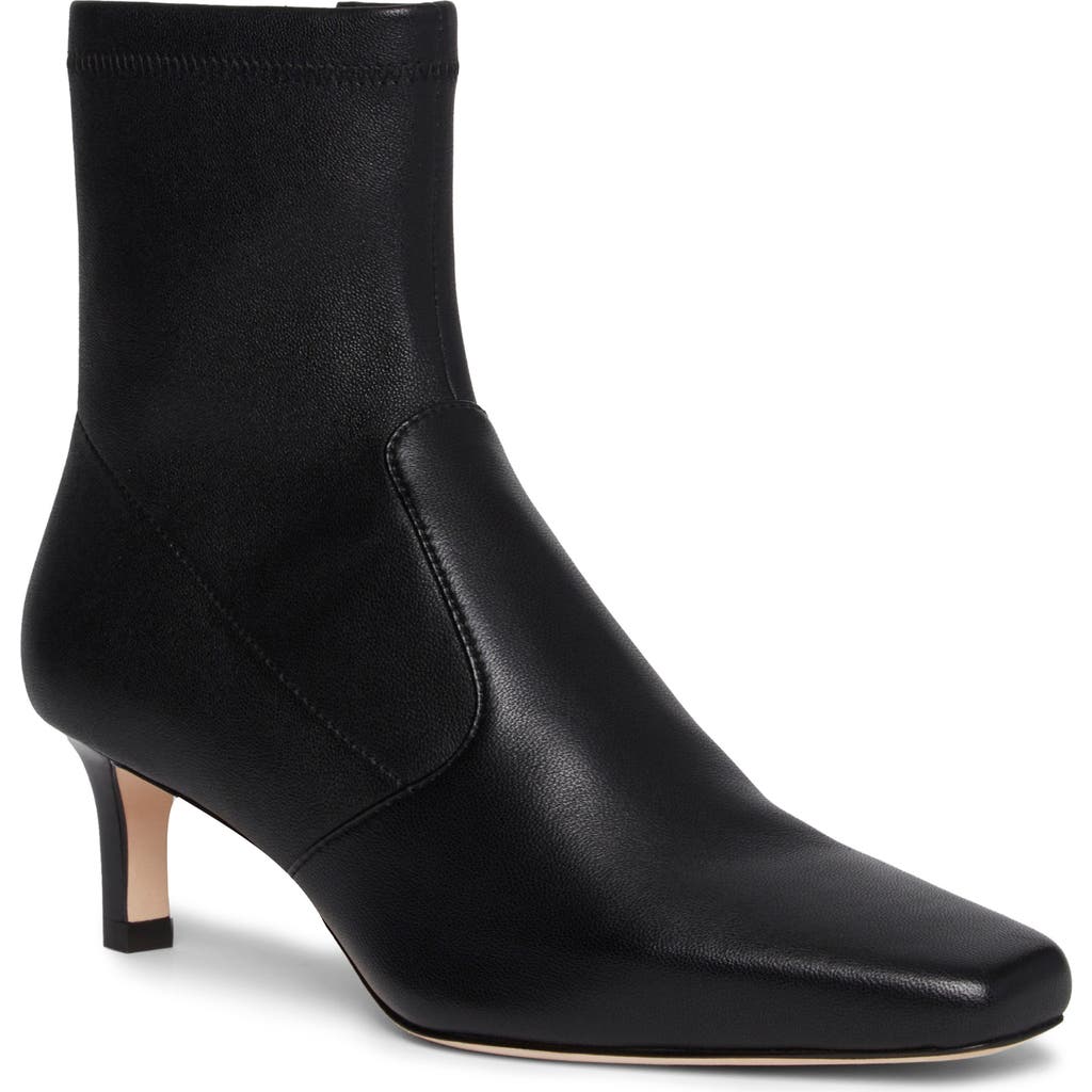 Shop Paige Annika Kitten Heel Bootie In Black