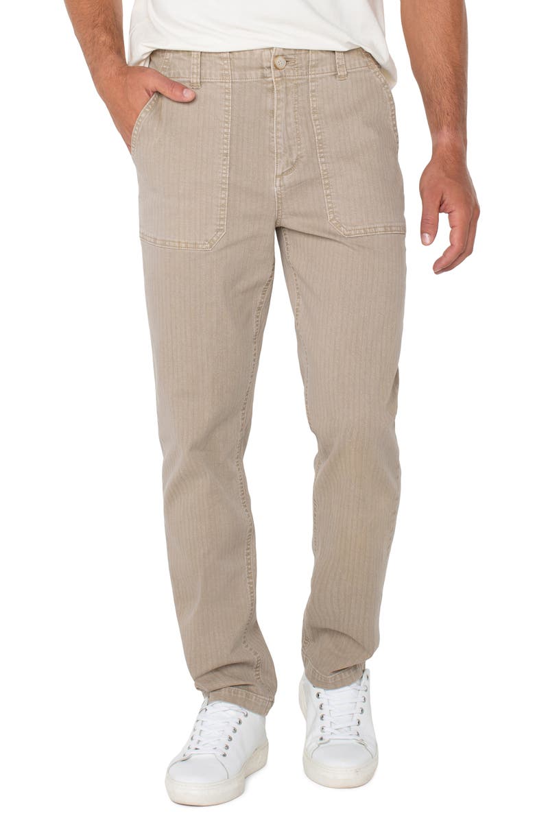 Liverpool Los Angeles Stretch Cotton Utility Pants, Main, color,